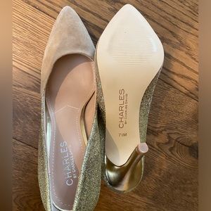 Charles By Charles David Heels- Glitter Heel
